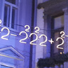 Matematična formula pri ljubljanski mestni hiši 